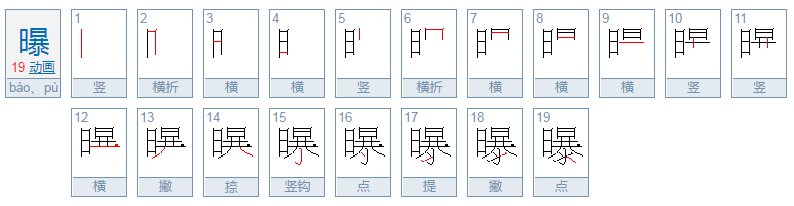 曝光是什么意思？