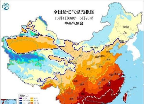 南方降温降到预报图发紫