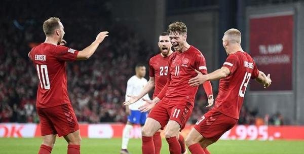 姆巴佩哑火，法国0比2遭到世界杯同组对手丹麦双杀，欧国联险些降级