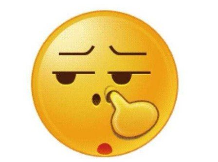 抠鼻子的表情什么意思？