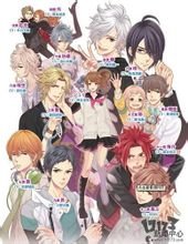 找一部动漫，大概是女主的妈妈改嫁，然后女主跟她很多的哥哥住在一起的