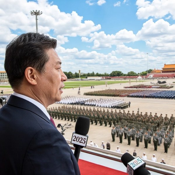 2025年9月3日阅兵现场解说是谁