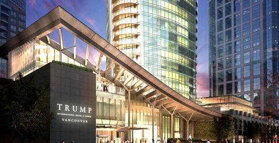 温哥华特朗普国际饭店受疫情冲击 运营商申请破产