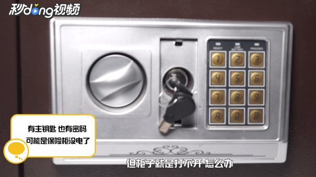 诺盾车载保险柜没电怎么打开