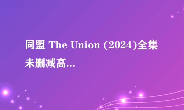 同盟 The Union (2024)全集未删减高清版免费下载