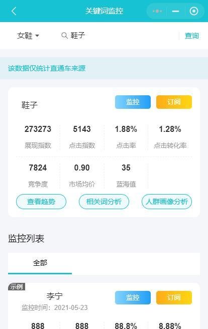 如何通过淘宝指数看关键词？