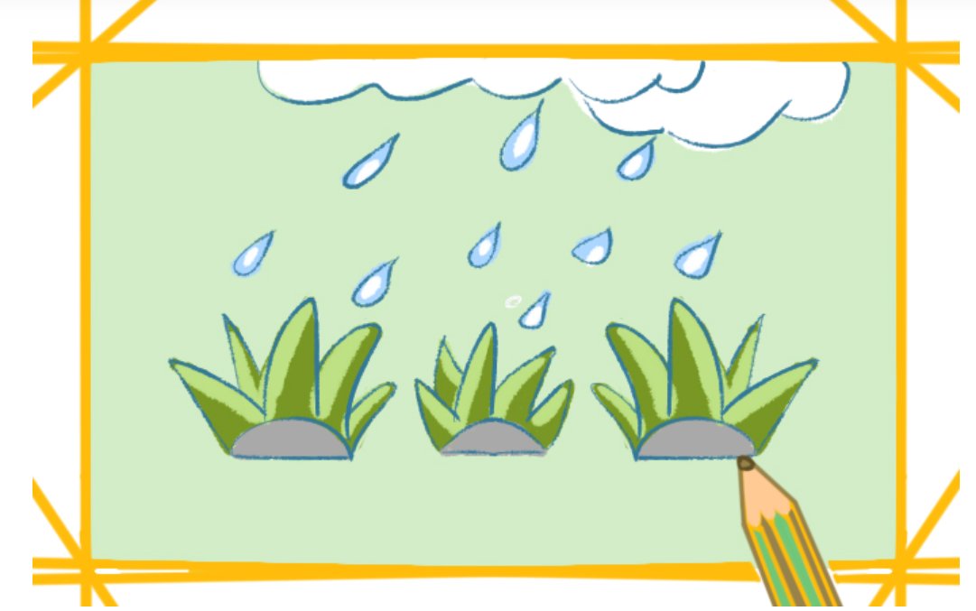 春水怎么画简笔画