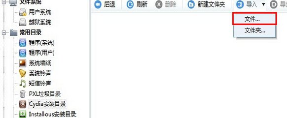 cydia 准备文件系统