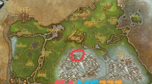 魔兽世界怒牙神殿位置 灰喉堡