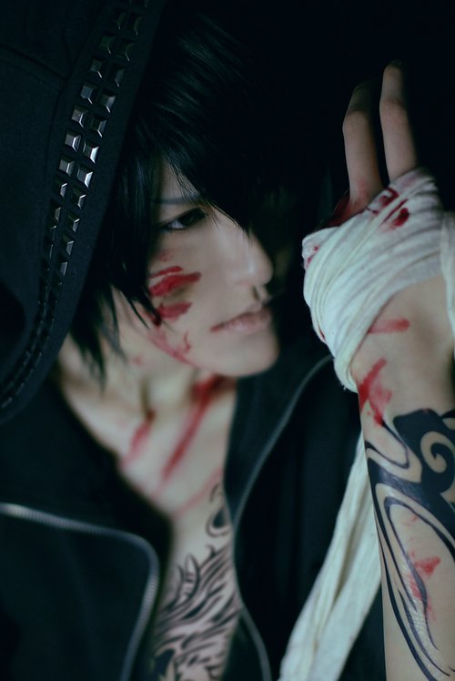 求！！黑瞎子和张起灵的图