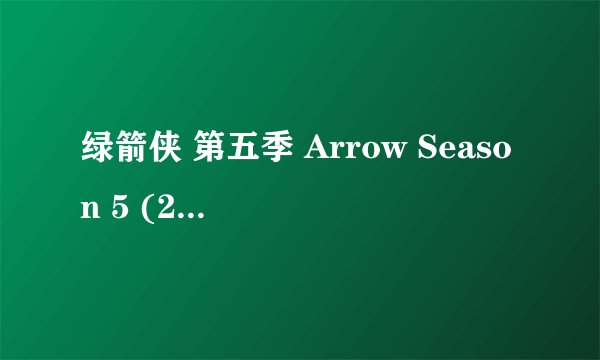 绿箭侠 第五季 Arrow Season 5 (2016)全集未删减高清版免费下载