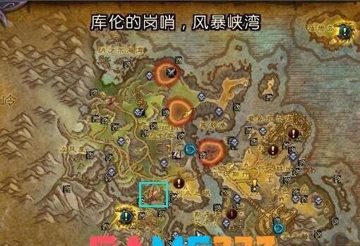 WLK通缉法斯尼尔任务流程图示(魔兽世界法斯尼尔在哪)