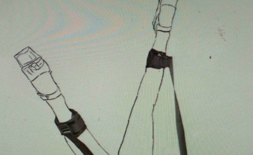 m字型绑腿方法？