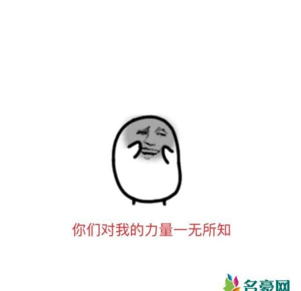 你们对力量一无所知是什么梗什么意思 你们对力量一无所知出处在哪