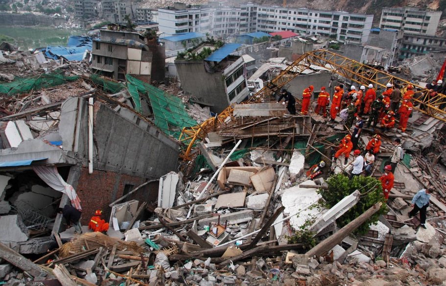 汶川地震后为什么不允许挖废墟
