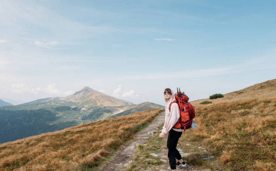 女的说爬山有什么内涵？