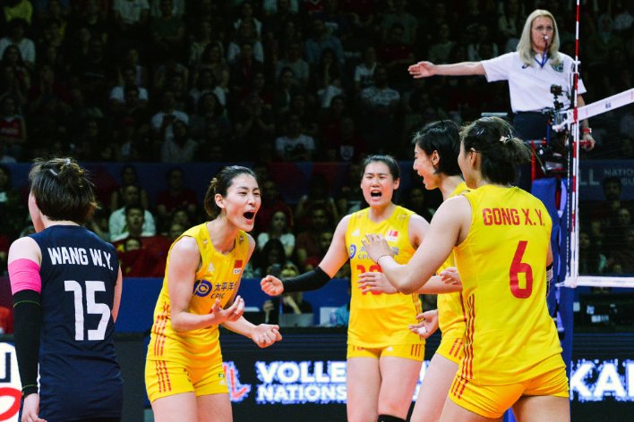 中国女排冠军哪几年