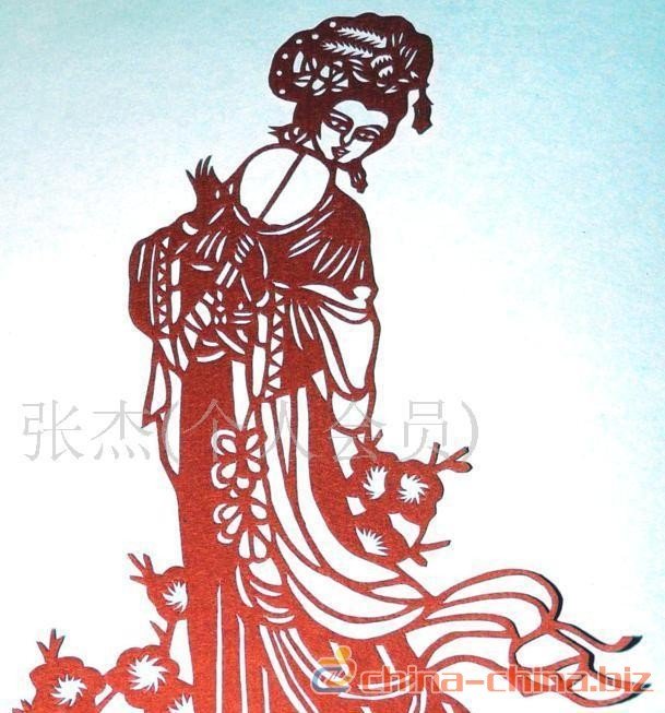 剪纸西施的介绍