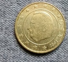 2001年10欧元铜币值多少人民币？