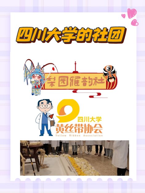 四川大学有哪些社团？