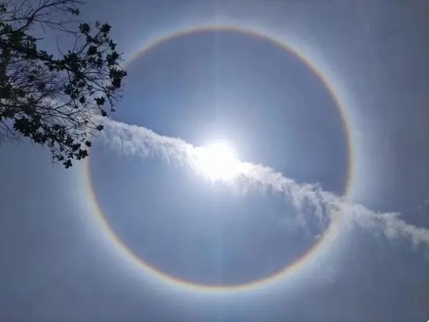 日晕现象预示着什么