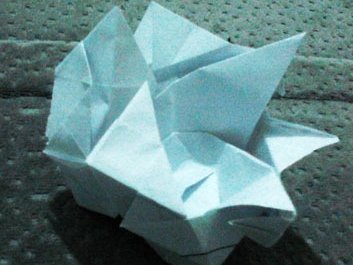 扫墓的白花怎么做折纸