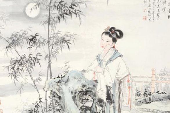 婵娟是什么意思?