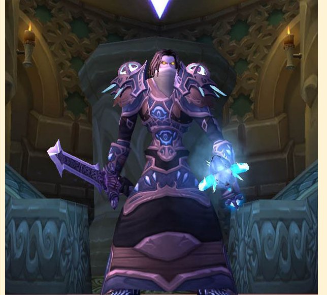 魔兽世界亡灵法师装备幻化什么好看？？最好看紫色或黑色的装备