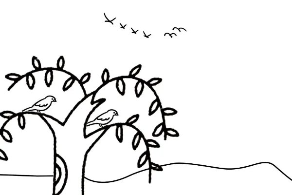 绝句图画怎么画《简单》