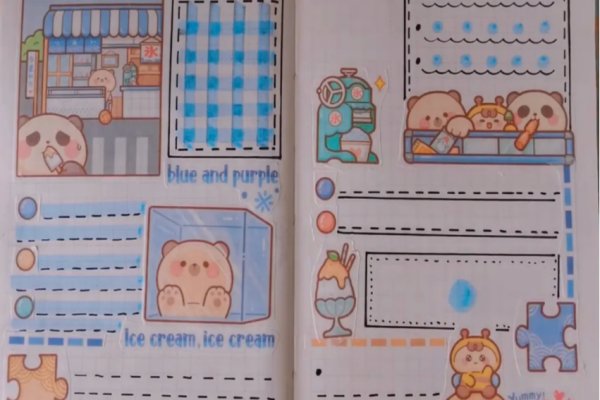 小麻薯主题手帐怎么做