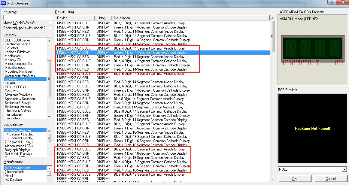 如何在protues中查看数码管