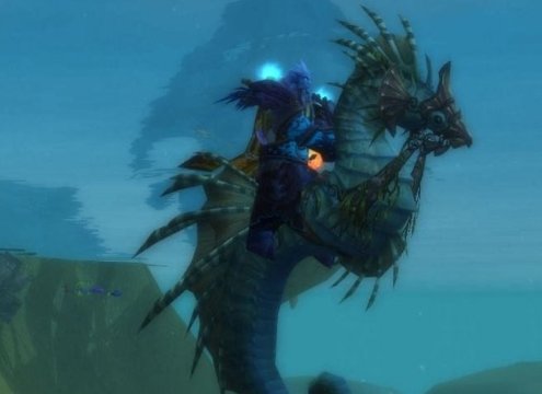 魔兽世界那个能在水上跑的坐骑叫啥