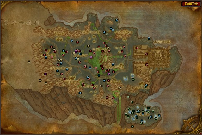 魔兽世界外域哪里产出的是魔铁矿石？