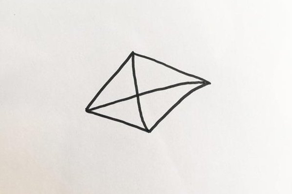 风筝简笔画怎么画