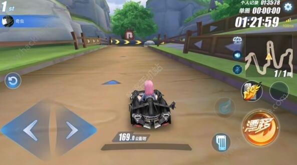 QQ飞车手游情迷法兰西怎么跑