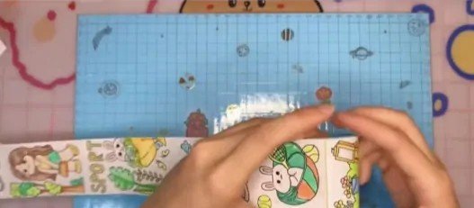 如何自制小麻薯手帐胶带