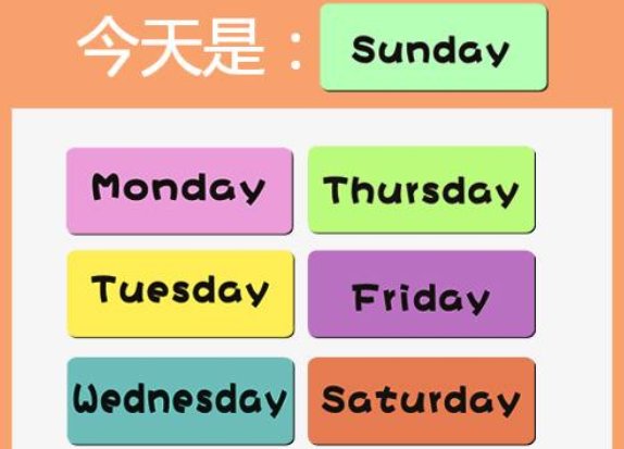 星期一英文翻译？