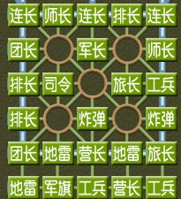 求一个胜率高的四国军棋布局