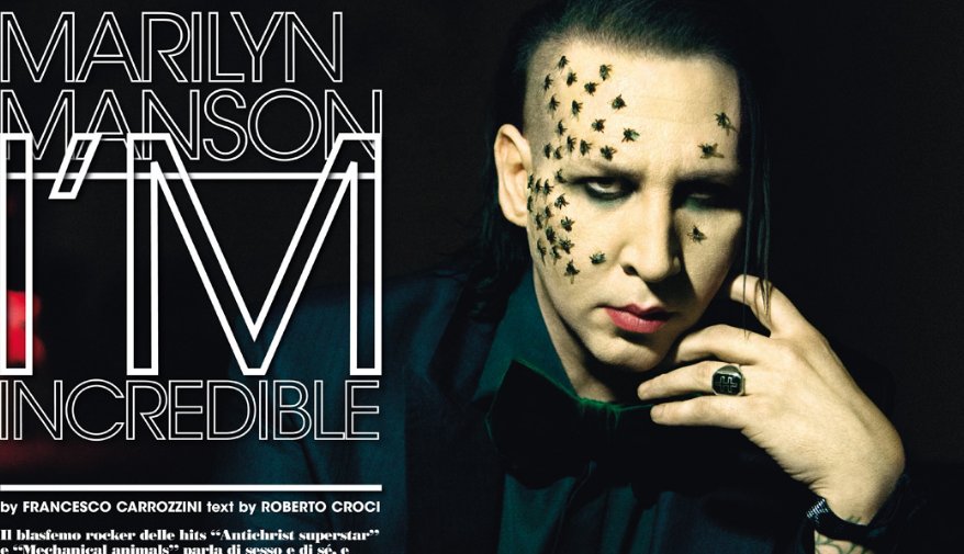 玛丽莲·曼森演唱会上是不是公然在舞台上注射毒品？