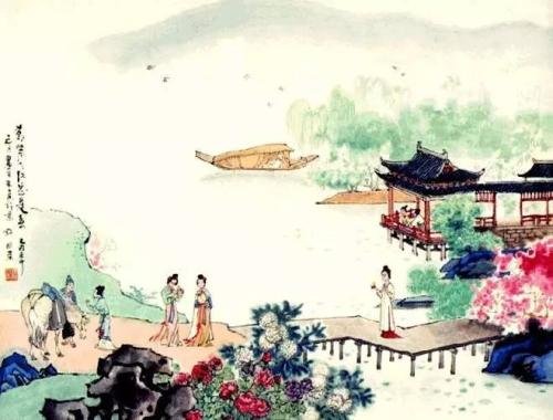 春日游，杏花吹满头。陌上谁家年少？足风流。  妾拟将身嫁与，一生休。纵被无情弃，不能羞！这是什么意思