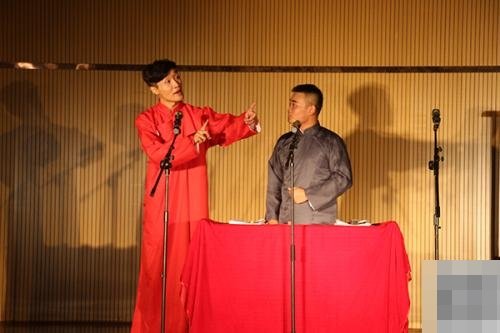 相声大赛（注意是相声大赛）《满腹经纶》台词