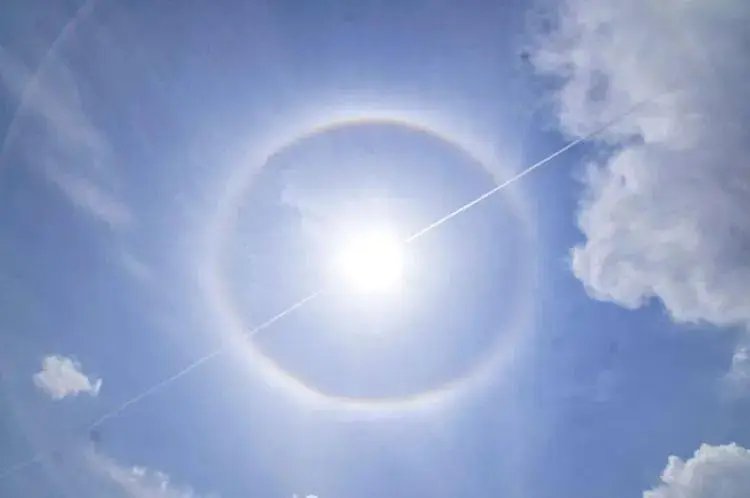日晕现象预示着什么