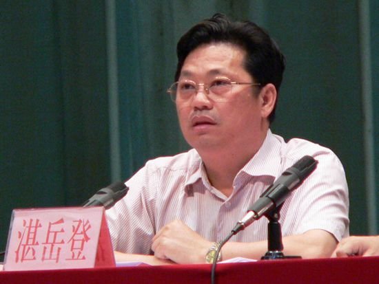 湛岳登的人物履历