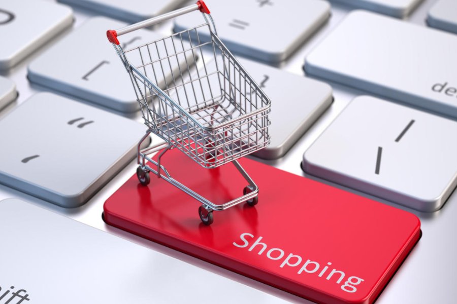 网上购物的英文