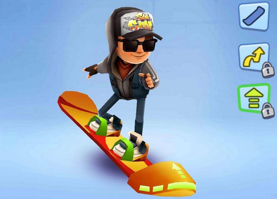 地铁跑酷最好的滑板排名