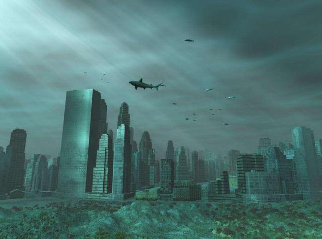 如果海平面上升60米，我国哪些城市会被淹没？日本还在吗？