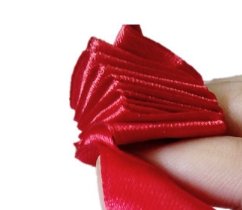 彩带玫瑰花手工制作方法