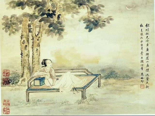 天阶夜色凉如水的全诗