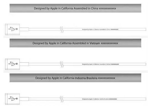 苹果5S数据线怎么看产地