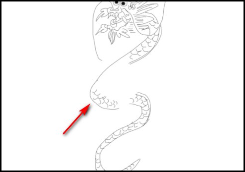 最简单画飞龙怎么画